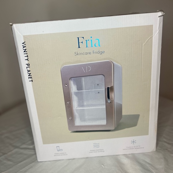 vanity Other New Vanity Fria Skincare Fridge For Makeup And Skin Care Box Is
